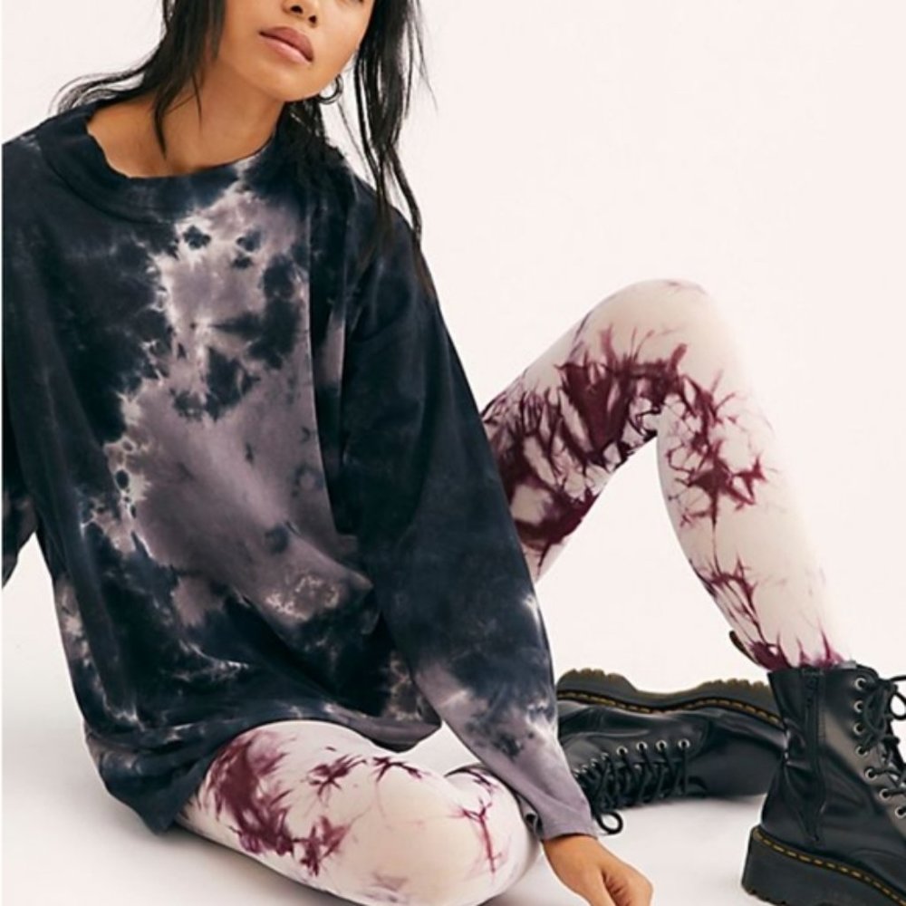 Free People | Be Free Tie Dye Oversize Long Sleeve